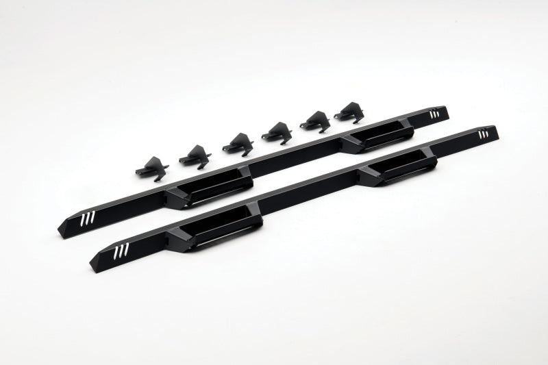 N-Fab EPYX 18-20 Raptor / 17-20 Ford F250/ F350/F450 Superduty - SuperCab - Tex. Black - Nerf Bars & Running Boards