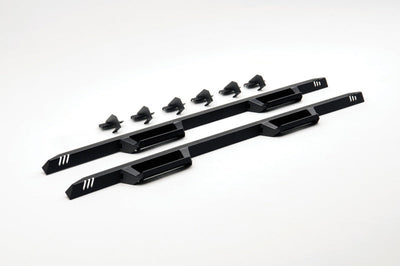 N-Fab EPYX 18-20 Raptor / 17-20 Ford F250/ F350/F450 Superduty - SuperCab - Tex. Black - Nerf Bars & Running Boards