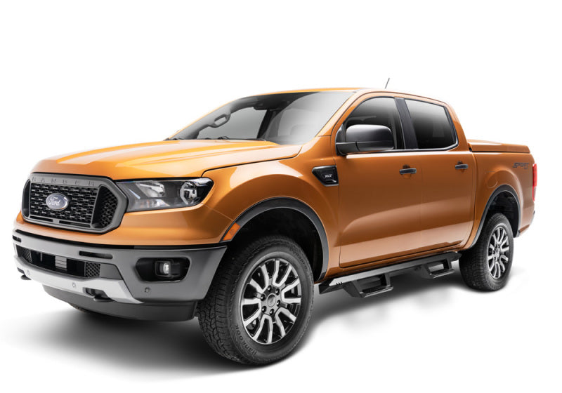 N-Fab EPYX 2019 Ford Ranger Crew Cab - Length - Tex. Black - Nerf Bars & Running Boards