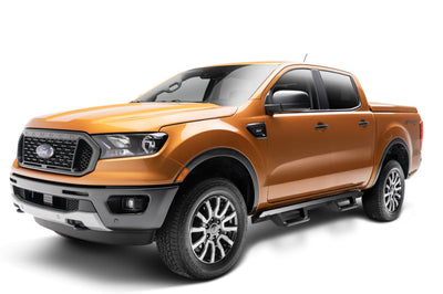 N-Fab EPYX 2019 Ford Ranger Crew Cab - Length - Tex. Black - Nerf Bars & Running Boards