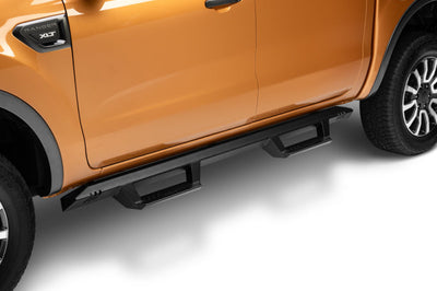 N-Fab EPYX 2019 Ford Ranger Crew Cab - Length - Tex. Black - Nerf Bars & Running Boards