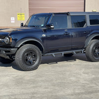 N-Fab EPYX 2021 Ford Bronco 4 Door - Full Length - Tex. Black - Nerf Bars & Running Boards