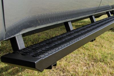 N-Fab Growler Fleet 15-19 Ford F-150 17-19 F-250/F-350 Superduty Reg Cab - Length - Tex. Black - Nerf Bars & Running