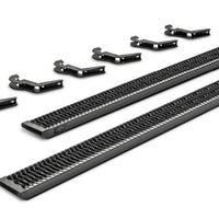 N-Fab Growler Fleet 15.5-19 Dodge RAM 1500 (Classic Model Only) Crew Cab - Length - Tex. Black - Nerf Bars & Running