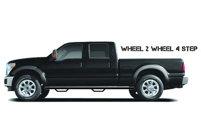 N-Fab Nerf Step 03-10 Hummer H2 SUV 4 Door - Tex. Black - W2W - 3in - Bars & Running Boards