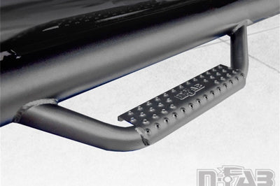 N-Fab Nerf Step 03-10 Hummer H2 SUV 4 Door - Tex. Black - W2W - 3in - Bars & Running Boards