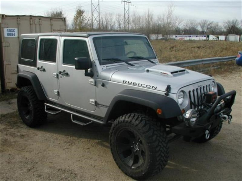 N-Fab Nerf Step 07-17 Jeep Wrangler JK 4 Door All - Tex. Black - W2W - 3in - Bars & Running Boards