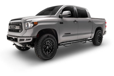 N-Fab Nerf Step 10-17 Dodge Ram 1500 Crew Cab 6.4ft Bed - Tex. Black - Access - 3in - Bars & Running Boards