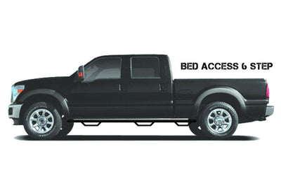 N-Fab Nerf Step 10-17 Dodge Ram 1500 Crew Cab 6.4ft Bed - Tex. Black - Access - 3in - Bars & Running Boards