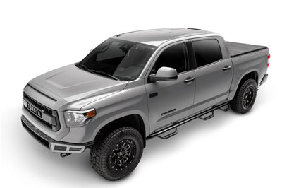 N-Fab Nerf Step 10-17 Dodge Ram 2500/3500 Crew Cab 8ft Bed - Tex. Black - Access - 3in - Bars & Running Boards