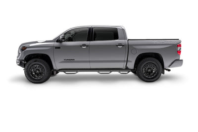 N-Fab Nerf Step 10-17 Dodge Ram 2500/3500 Crew Cab 8ft Bed - Tex. Black - Access - 3in - Bars & Running Boards