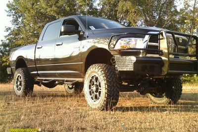 N-Fab Nerf Step 10-17 Ram 2500/3500/4500 Crew Cab - Gloss Black - Length - 3in - Bars & Running Boards