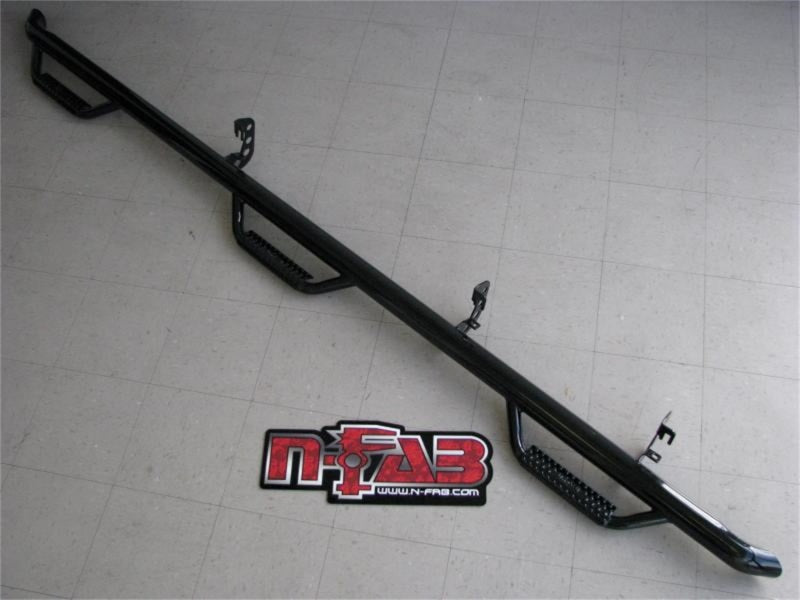 N-Fab Nerf Step 15.5-17 Dodge Ram 1500 Crew Cab 5.7ft Bed - Tex. Black - Access - 3in - Bars & Running Boards