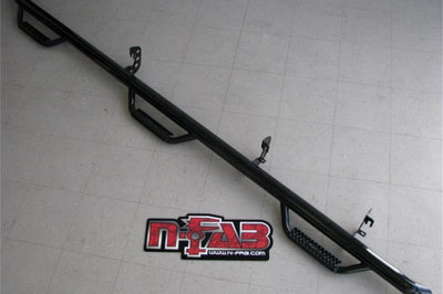 N-Fab Nerf Step 15.5-17 Dodge Ram 1500 Crew Cab 5.7ft Bed - Tex. Black - Access - 3in - Bars & Running Boards