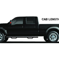 N-Fab Nerf Step 16-17 Nissan Titan/Titan XD Crew Cab - Tex. Black - Length - 3in - Bars & Running Boards