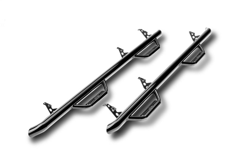 N-Fab Nerf Step 2018 Jeep Wrangler JL 2 Door - Gloss Black - W2W - 3in - Bars & Running Boards