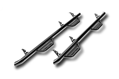 N-Fab Nerf Step 2018 Jeep Wrangler JL 2 Door - Gloss Black - W2W - 3in - Bars & Running Boards