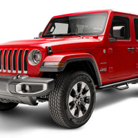 N-Fab Nerf Step 2018 Jeep Wrangler JL SUV 4 Door- Tex. Black - W2W - 3in - Bars & Running Boards