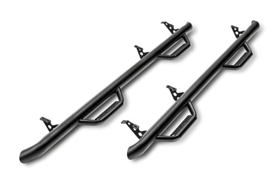 N-Fab Nerf Step 2018 Jeep Wrangler JL SUV 4 Door- Tex. Black - W2W - 3in - Bars & Running Boards