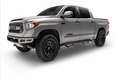 N-Fab Nerf Step 2019 Chevy/GMC 1500 Crew Cab 5ft 8in Bed - Access Gloss - Black - 3in - Bars & Running Boards
