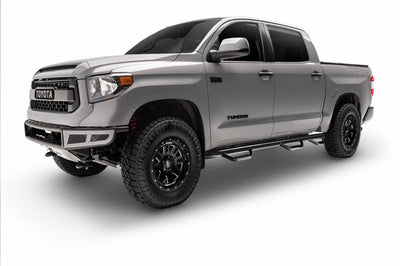 N-Fab Nerf Step 2019 Chevy/GMC 1500 Crew Cab 5ft 8in Bed - Access Gloss - Black - 3in - Bars & Running Boards