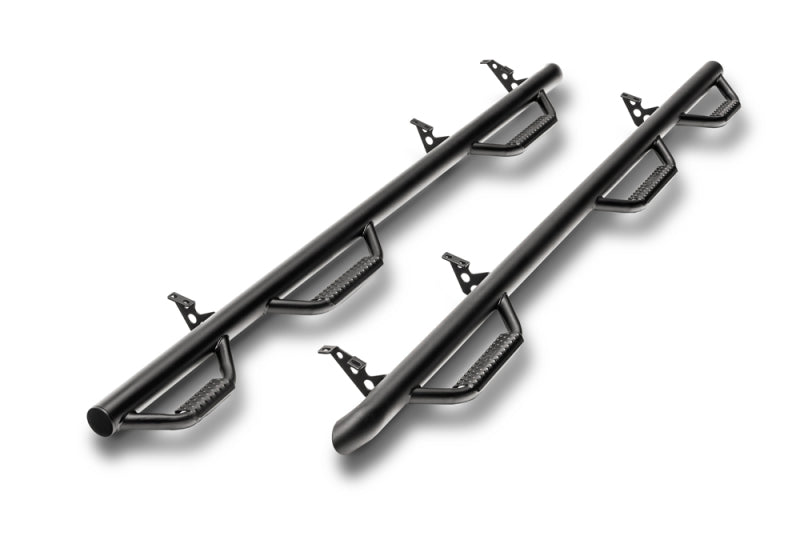 N-Fab Nerf Step 2019 Dodge RAM 2500/3500 Crew Cab 6.4ft Standard Bed Gas/Diesel - Tex. Black - 3in - Bars & Running