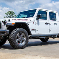 N-Fab Nerf Step 2019 Jeep Wrangler JT 4DR Truck Full Length - Tex. Black - 3in - Bars & Running Boards