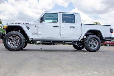 N-Fab Nerf Step 2019 Jeep Wrangler JT 4DR Truck Full Length - Tex. Black - 3in - Bars & Running Boards