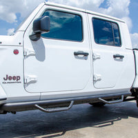 N-Fab Nerf Step 2019 Jeep Wrangler JT 4DR Truck Full Length - Tex. Black - 3in - Bars & Running Boards