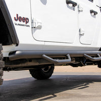 N-Fab Nerf Step 2019 Jeep Wrangler JT 4DR Truck Full Length - Tex. Black - 3in - Bars & Running Boards