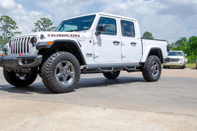 N-Fab Nerf Step 2019 Jeep Wrangler JT 4DR Truck Full Length - Tex. Black - 3in - Bars & Running Boards