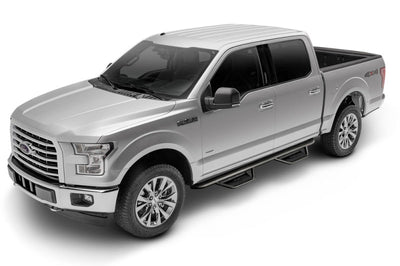 N-Fab Podium LG 07-17 Toyota Tundra CrewMax - Tex. Black - 3in - Nerf Bars & Running Boards