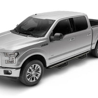 N-Fab Podium LG 09-14 Ford F-150/Raptor/Lobo SuperCrew - Tex. Black - 3in - Nerf Bars & Running Boards