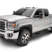 N-Fab Podium LG 15-18 GMC/Chevy Canyon/Colorado Crew Cab SRW - Tex. Black - Length - 3in - Nerf Bars & Running Boards