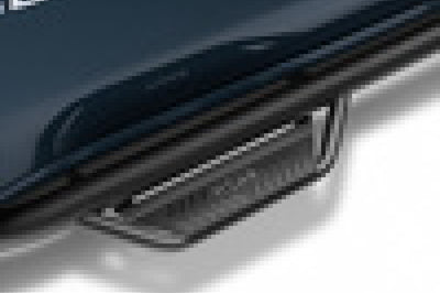 N-Fab Podium LG 2019 Chevy/GMC 1500 Crew Cab - Length - Tex. Black - 3in - Nerf Bars & Running Boards