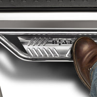 N-Fab Podium SS 2019 Chevy/GMC 1500 Crew Cab - Length - Polished Stainless - 3in - Nerf Bars & Running Boards