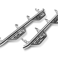N-Fab Podium SS 2019 Chevy/GMC 1500 Crew Cab - Length - Polished Stainless - 3in - Nerf Bars & Running Boards