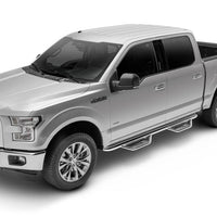 N-Fab Podium SS 2019 Chevy/GMC 1500 Crew Cab - Length - Polished Stainless - 3in - Nerf Bars & Running Boards