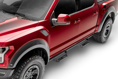 N-Fab Predator Pro Step System 2021 Ford Bronco 4 Door - Tex. Black - Nerf Bars & Running Boards