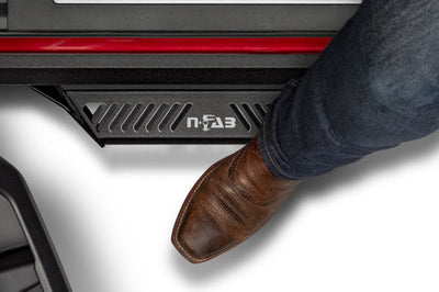 N-Fab Predator Pro Step System 2021 Ford Bronco 4 Door - Tex. Black - Nerf Bars & Running Boards