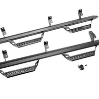 N-Fab Predator Pro Step System 2021 Ford Bronco 4 Door - Tex. Black - Nerf Bars & Running Boards