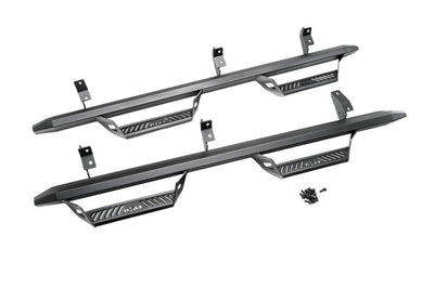 N-Fab Predator Pro Step System 2021 Ford Bronco 4 Door - Tex. Black - Nerf Bars & Running Boards