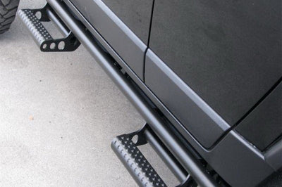 N-Fab RKR Step System 09-17 Dodge Ram 1500 Crew Cab - Tex. Black - 1.75in - Body Armor & Protection