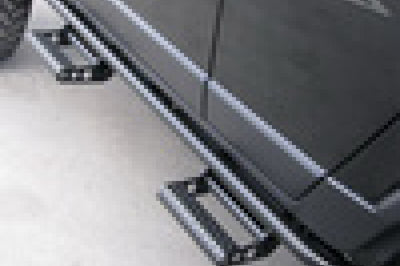 N-Fab RKR Step System 2019 Dodge Ram 2500/3500 Crew Cab All Beds Gas/Diesel - Tex. Black - 1.75in - Body Armor &