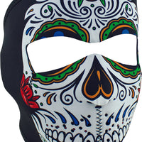 Zan Neoprene Full Mask Muerte Skull - Harddrive Products