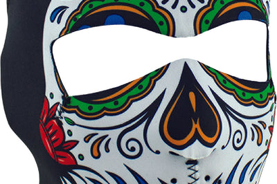 Zan Neoprene Full Mask Muerte Skull - Harddrive Products