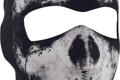 Zan Neoprene Full Mask Skull Ghost - Harddrive Products