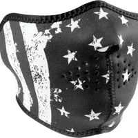 Zan Neoprene Half Mask Black/white - Harddrive Products
