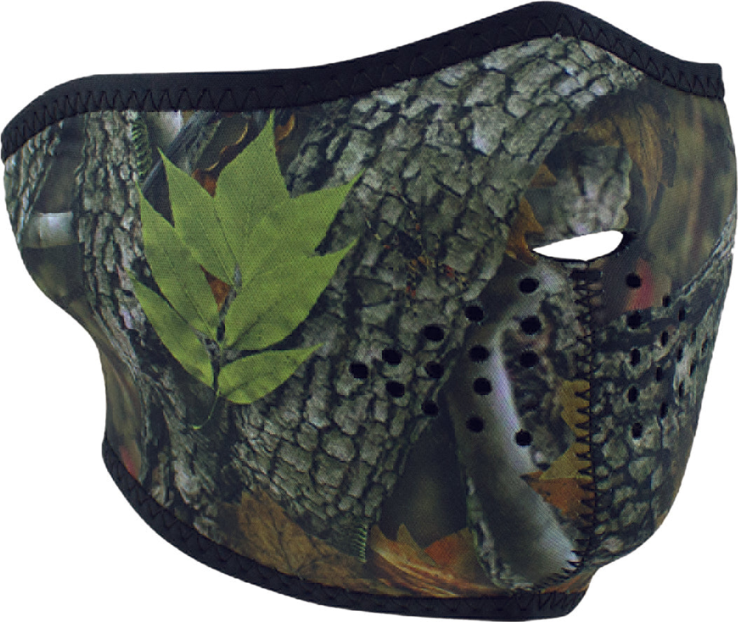 Zan Neoprene Half Mask Forest Camo - Harddrive Products