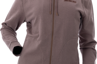 Dsg Neve Zip Up Hoodie Smoky Mauve Xs - 2X-Large